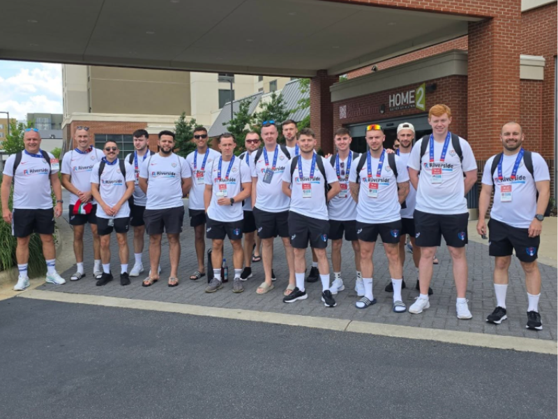 South Wales Police Football Club represent World Police and Fire Games 2025